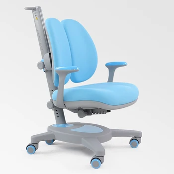 Primary school children's study computer gaming chair writing chair work bench seat posture correction chair non-pressure lift children s study table and chair set primary school posture home simple student writing desk
