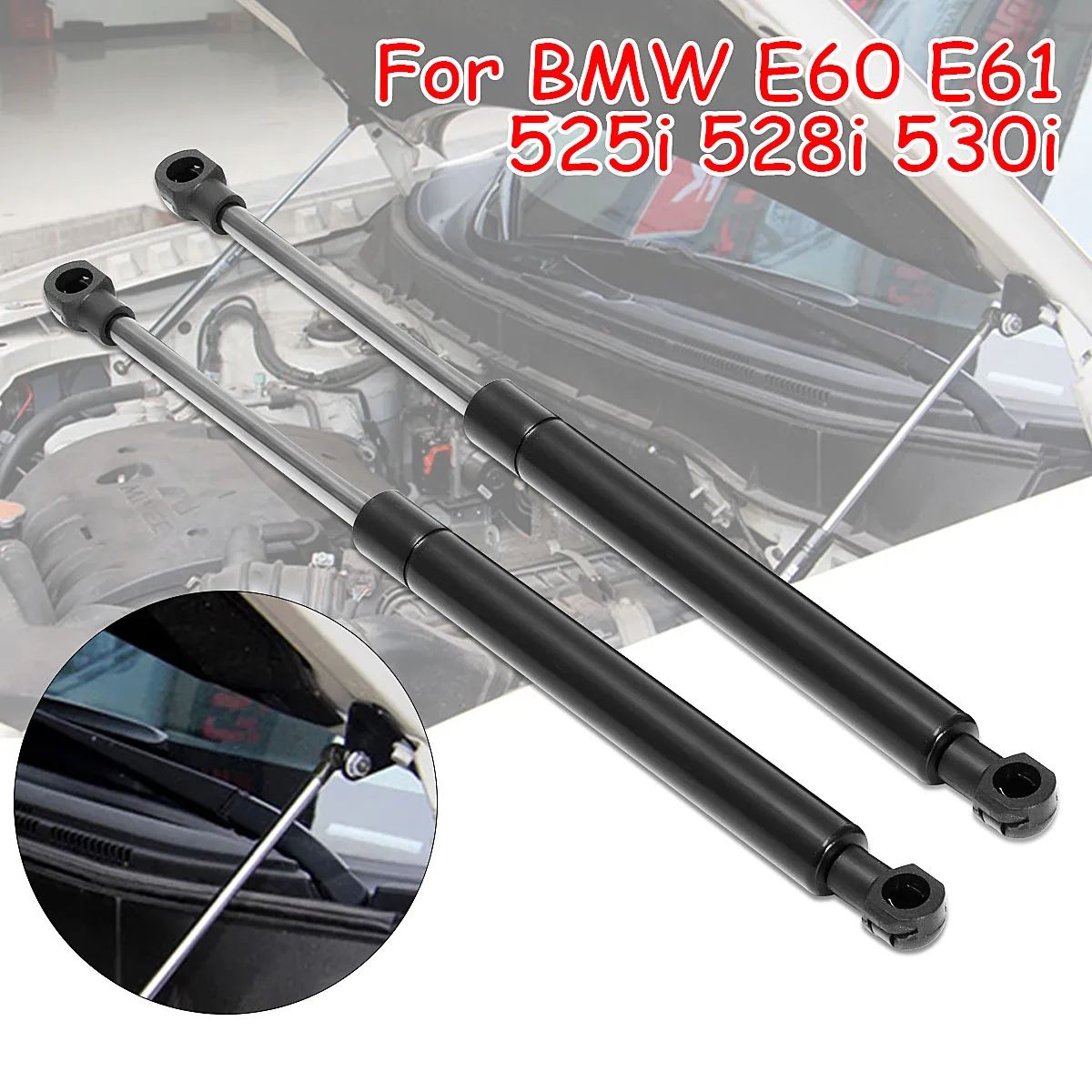 

One Pair Front Hood Gas Lift Support Shock Strut Damper for BMW E60 E61 525i