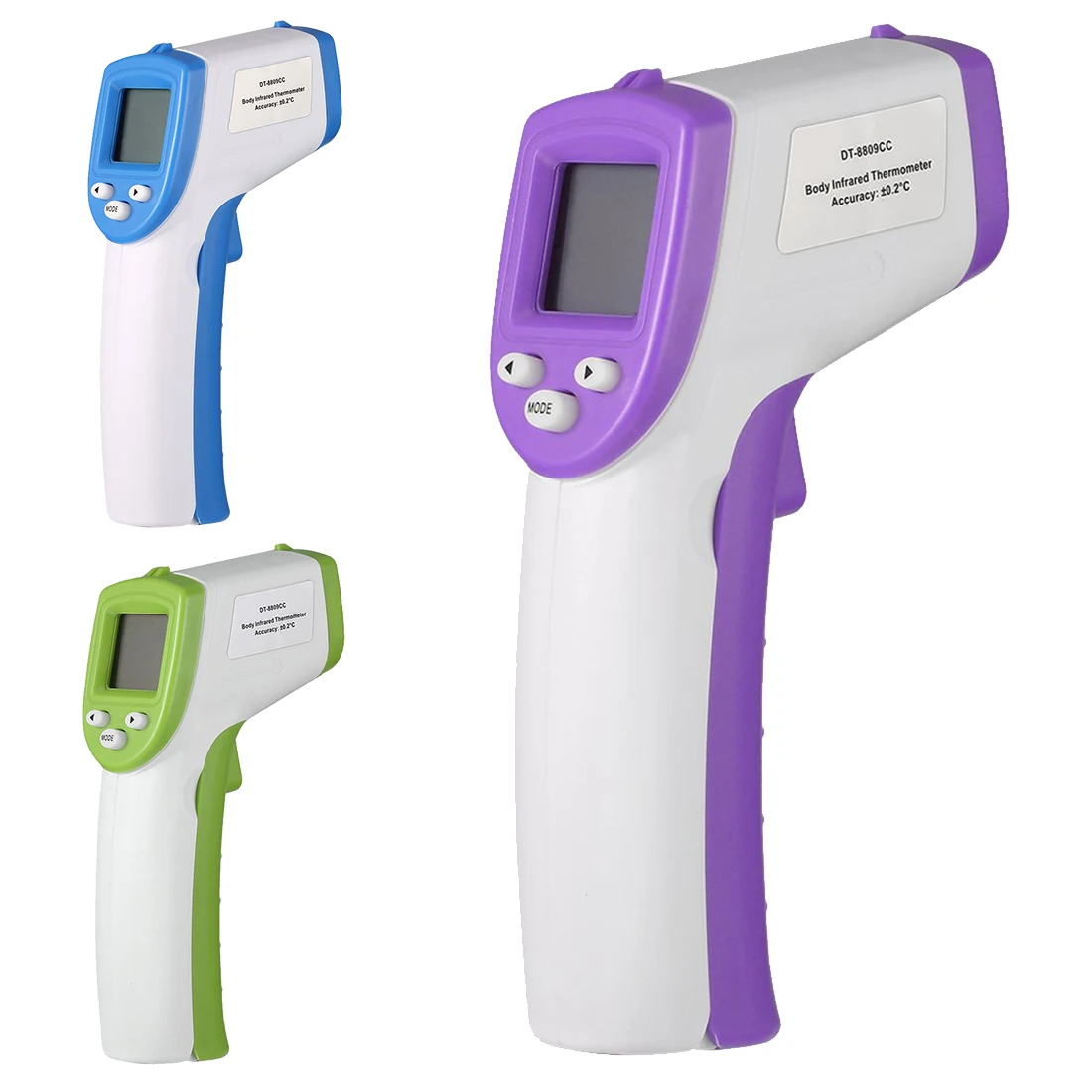 

Digital Thermometer IR Infrared 0-100C Thermometer Non-contact Forehead Body Surface Temperature Instruments Data Hold