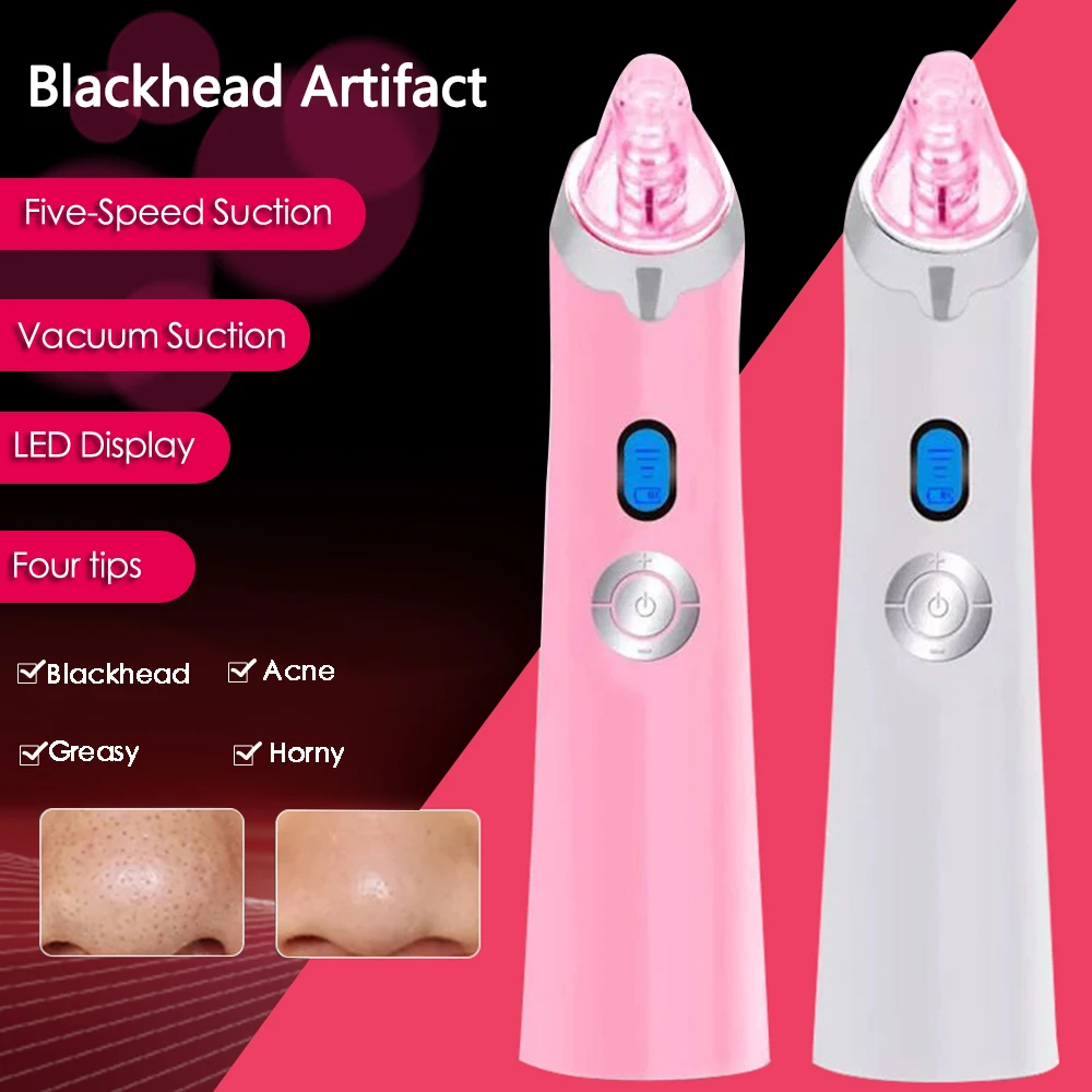 

Blackhead Remover Electric Face Cleansing Instrument Vacuum Pore Cleaner Skin Care Vacuum Suction Tool Dropshipping Beauty Tool