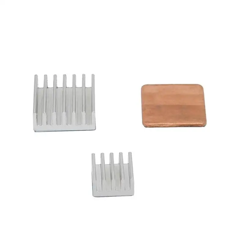 

2pcs Aluminum Heat Sink+1pc Copper Heat Sink for Raspberry Pi 3 Model B+/3B