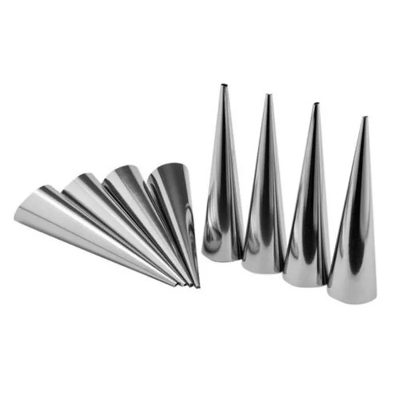 

12x Baking Mold Non-Stick Cannoli Form Tubes Cream Croissant Horn Bread Mold Baking Tool Shells Pastry Baking Mold