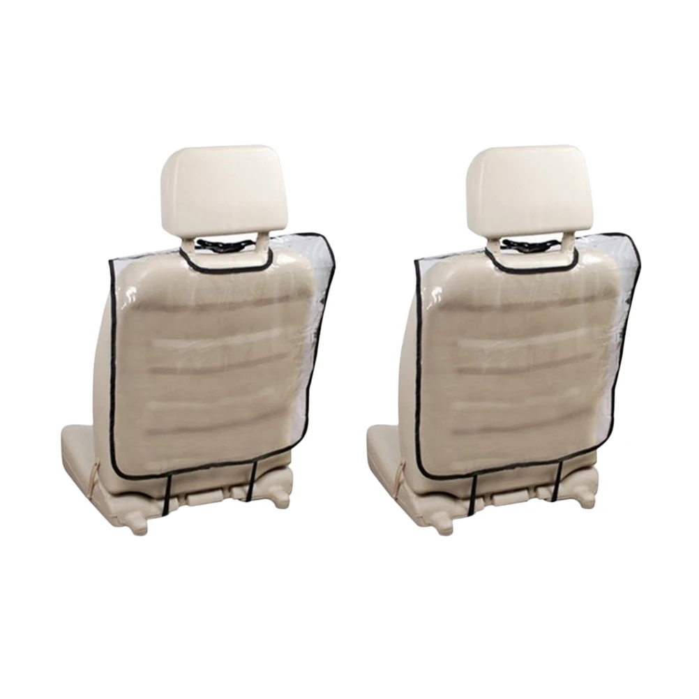 2pcs Useful Car Seat Back Protector Pads Seat Cover Protector Car Anti Kicking Pad Antikick