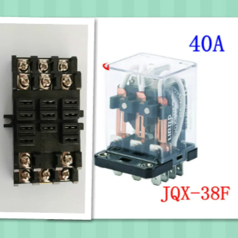 Высокомощное Реле тока Jqx 38f 24В/12В электрический ток Wj175 Hhc71b 3 открытия закрыты с