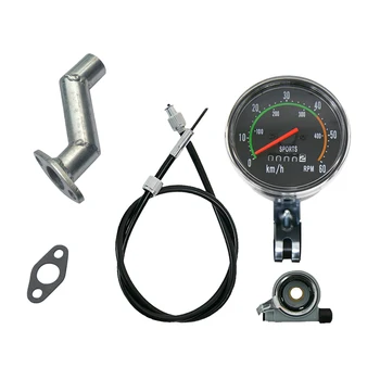 

Speedometer 49cc 60cc 70cc 80cc Motorized Bicycle Short Offset Intake Manifold