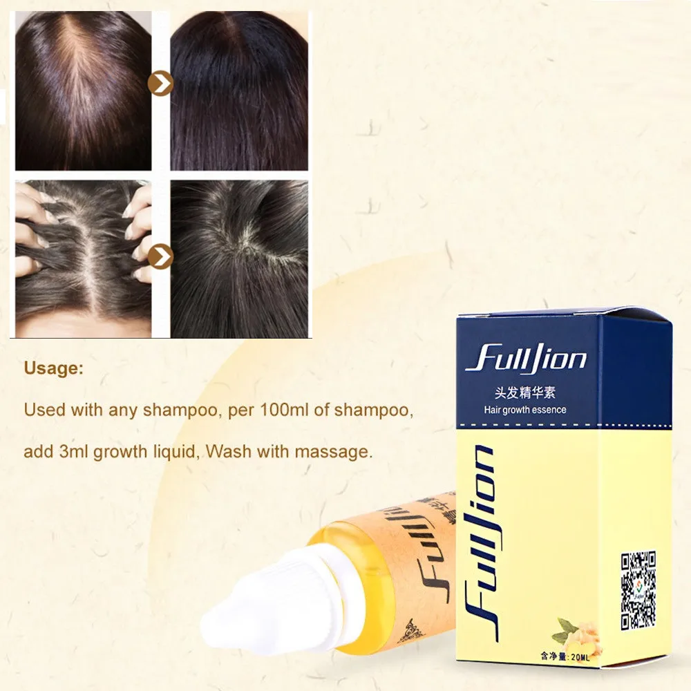 20ml Fast Powerful Liquid Hair Growth Hair Essence Thick Long