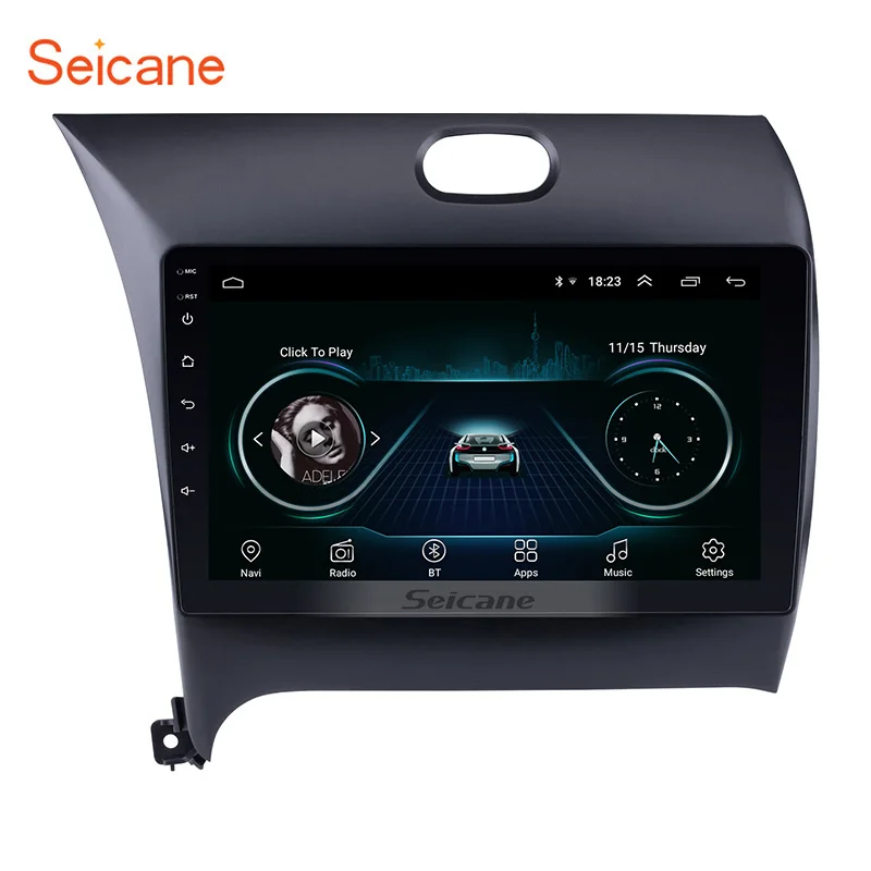 Seicane 2Din Android 8,1 Автомобильный gps радио головное устройство для KIA K3 CERATO FORTE 2013 gps мультимедийный плеер Зеркало Ссылка