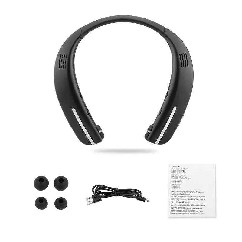 

NewOutdoor Party Portable Hanging Neck Bluetooth Speaker Creative Neck Mounted Portable Bluetooth Headset Motion Speaker