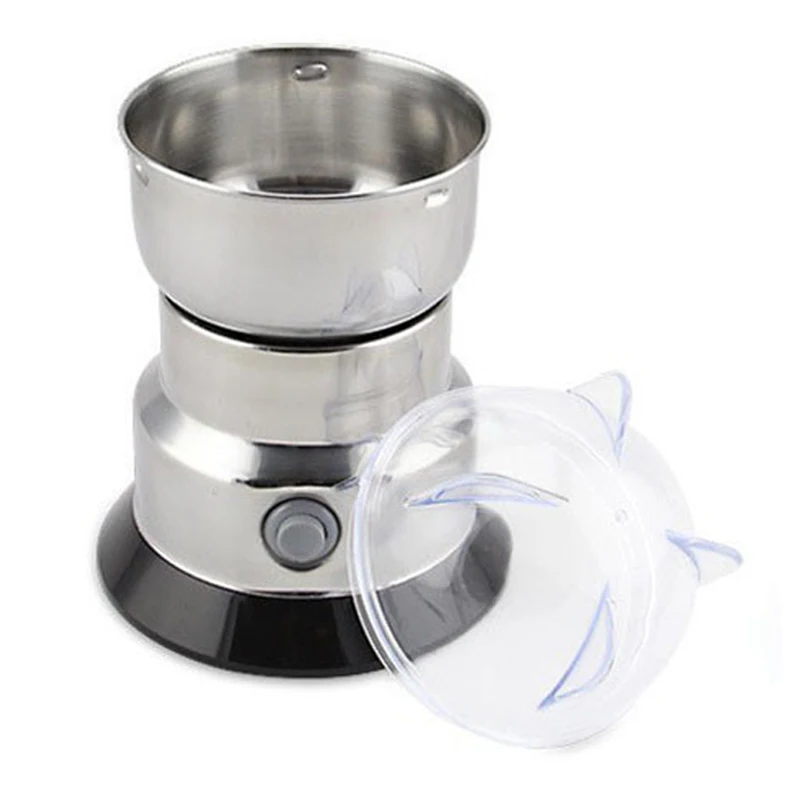 

Stainless Steel Mill Grinder Machine Powder Grinder Machine Small Herbal Medicine Grain Food Condiment Grinding Machine Us Plu