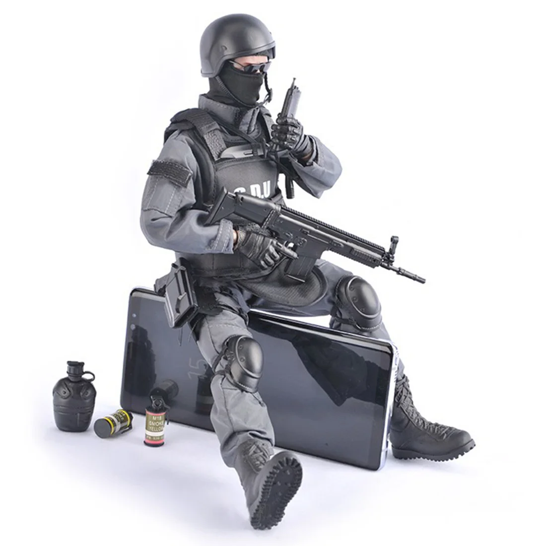

30cm 1:6 Special Police Model Toy Joint Movable Military Model Toy With High Degree Of Reduction Cool Action Figures Test Kit