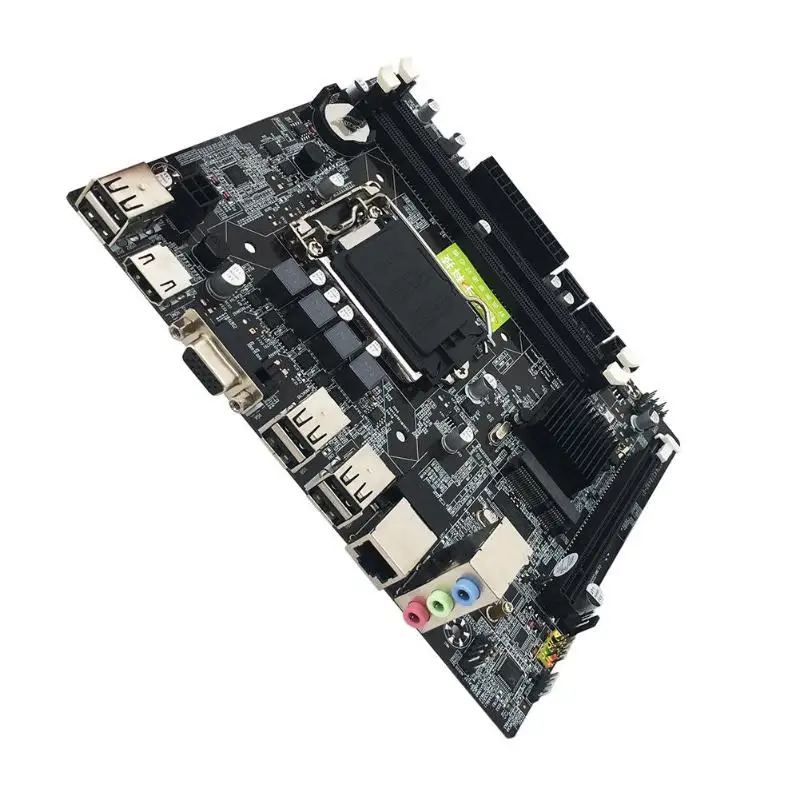 H55 PC LGA1156 компьютерная настольная материнская плата PCI-E X16 с 1037 двухъядерным процессором 2xDDR3 двойная материнская плата с HDMI Новинка