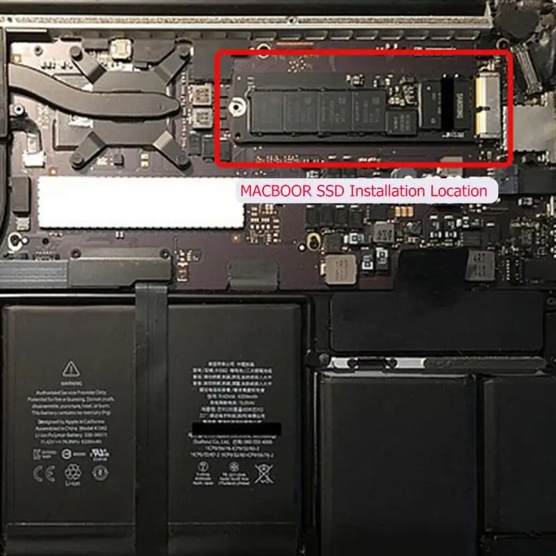 1set Card Expansion Card for Macbook Air 2013 2014 2015 Resistance Power Protection NVMe PCIe M.2 M Key SSD Adapter Dropshipping
