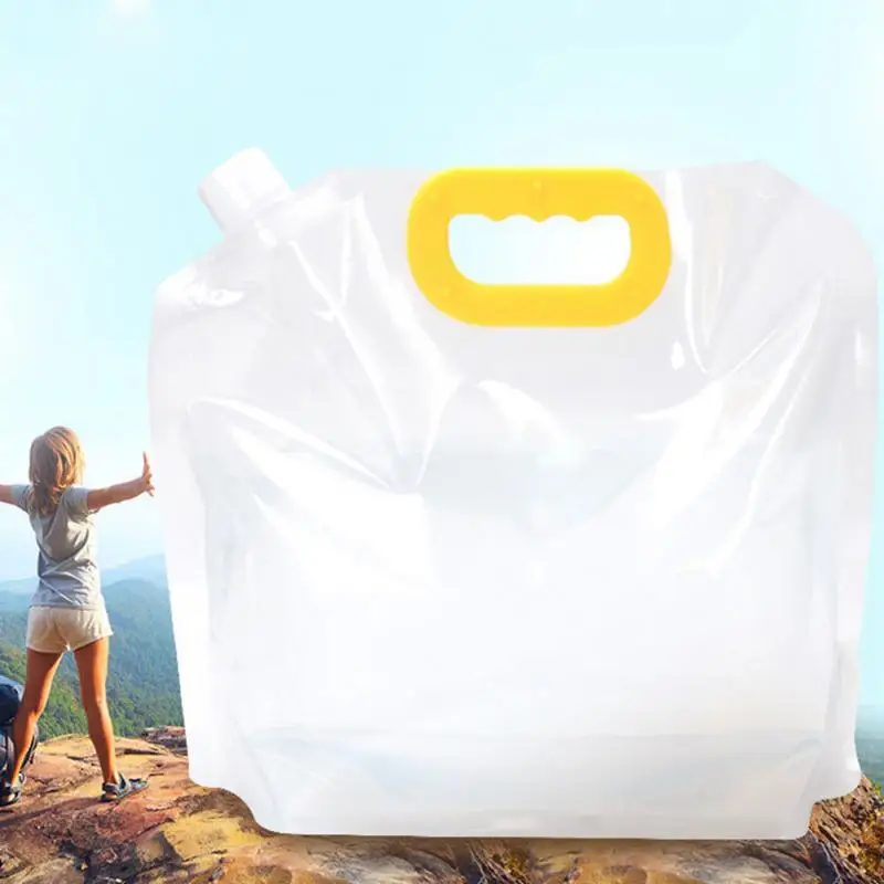 

3L Folding Water Bag Outdoor Travel Camping Climbing Water Pouch Portable Lifting Water Drinking Storage Bag Survival Kit #16