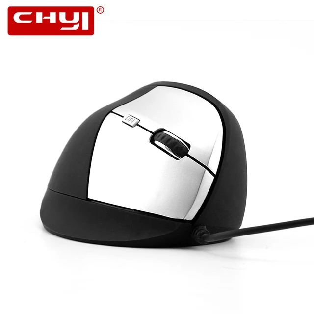 Best Offers Wired Vertical Mouse 1600 DPI Computer Optical Mause Ergonomic Gaming Mice With Wrist Rest Mouse Pad Kit For PC Laptop Desktop