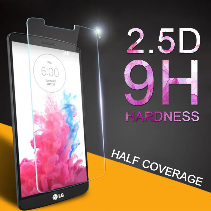 

9H Tempered Glass For LG G3 G4 Beat G3S G4S K20 Glass on the Screen Protector For LG Q6 7 8 10 V20 V30 Hardness Film protective