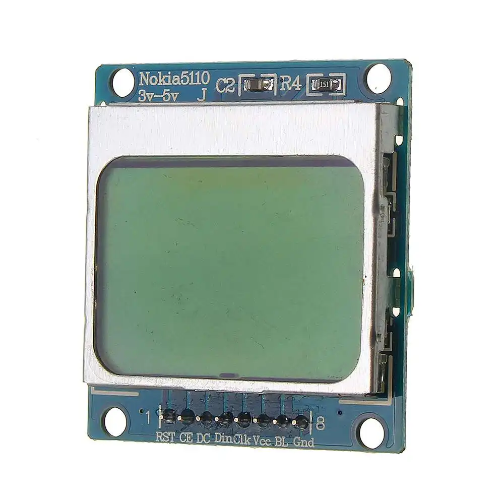LEORY 1 шт. 5110 ЖК экран модуль SPI совместимый с 3310 экраном для разработки Arduino|Дисплеи|