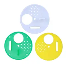 12 шт Круглые входные ворота Улей пластиковый для пчеловодства пчелиный улей оборудование гнезда двери отверстия 3 цвета дополнительные инструменты пчеловодства