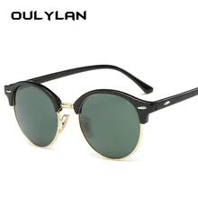 Oulylan Классические поляризованные солнцезащитные очки для мужчин и женщин, винтажные Брендовые очки для вождения, солнцезащитные очки для женщин, Ретро дизайн, UV400 очки