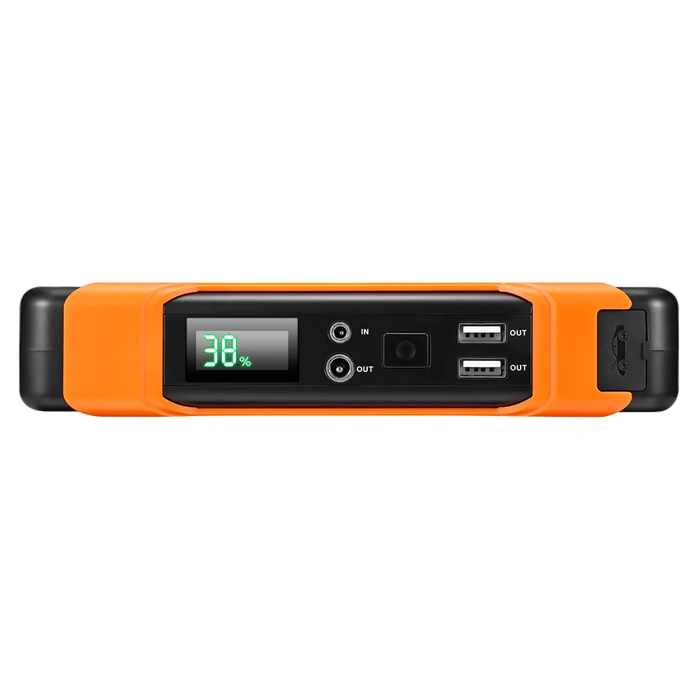 Clearance U12 USB Car Jump Starter 66.6WH 600A Smart LED Display Car Electronics Device Charger SOS Warning Light EU US PLUG