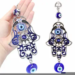 JX-LCLYL Luck турецкий синий хамса руки Стекло зла амулет в виде глаза стены настенное украшение для дома
