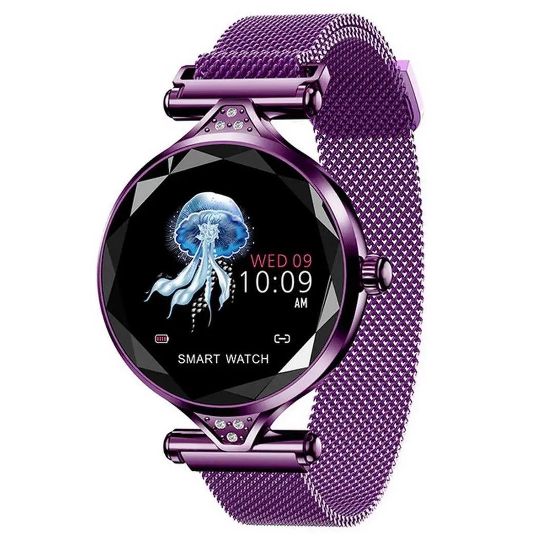 

Women Fashion Smartwatch Bluetooth Pedometer Heart User Manual Rate Casual Touch Screen Monitor Smart Watch