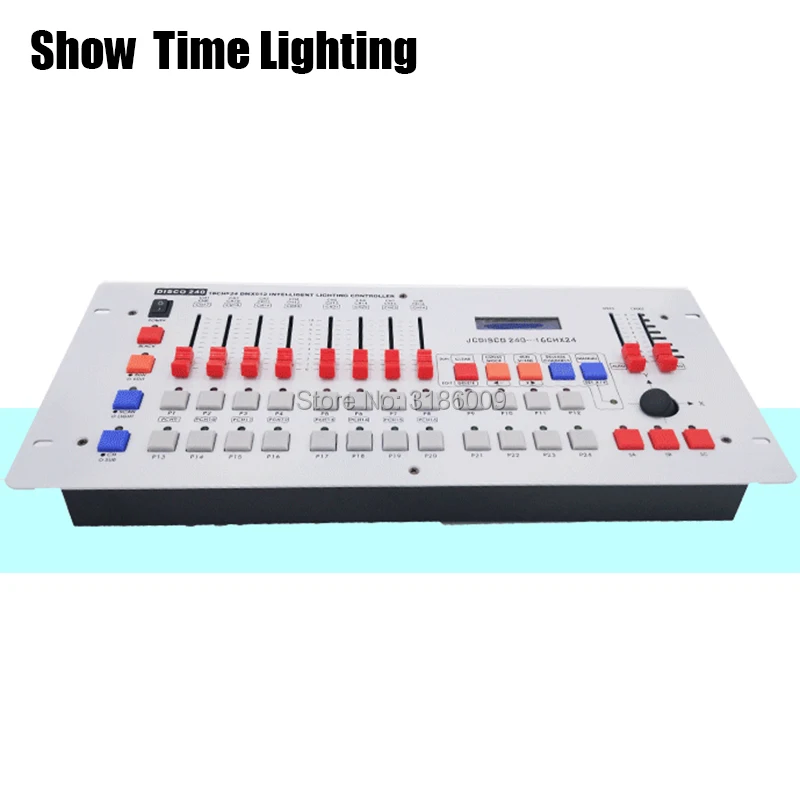 Горячая Распродажа диско 240 DMX контроллер сценического светильник DMX512 сигнала
