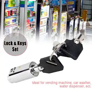 Promo Universal Plug Lock For Snack Vending Machine Cabinet Cupboard Locker & 3 Keys Zinc Alloy Environmental Friendly Rust-proof — tredingnews Promo Universal Plug Lock For Snack Vending Machine Cabinet Cupboard Locker & 3 Keys Zinc Alloy Environmental Friendly Rust-proof — tredingnews