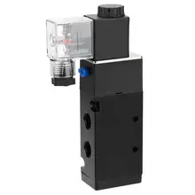 G1/" DC12V/DC24V/AC110V/AC220V соленоид 4V310-8 2 положения 5 портов электромагнитный клапан из алюминиевого сплава