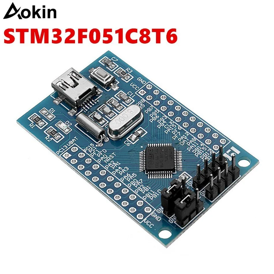 Cortex M0 STM32F051C8T6 STM32 ядра ARM макетная плата оценки зондирования Минимальная Системы