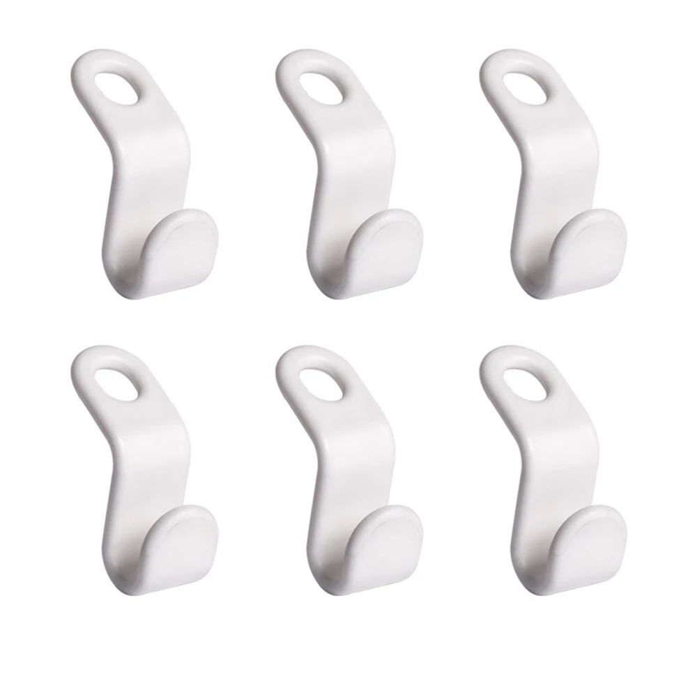 

Durable Home Hanger Hook Plastic Non-folding Rack Multi Function Hook For Closet Wardrobe Bedroom Home Essential