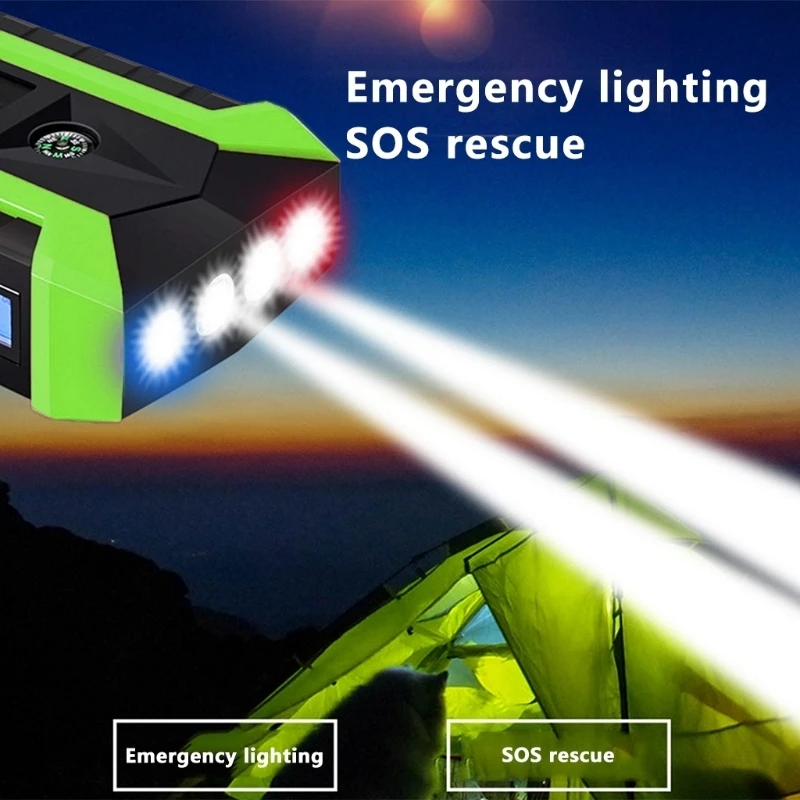 2019 US/UK/EU/AU Plug 89800mAh 4 USB Portable 600A Car Jump Starter Pack Booster Charger Battery Power Bank 2019 US/UK/EU/AU Plug 89800mAh 4 USB Portable 600A Car Jump Starter Pack Booster Charger Battery Power Bank