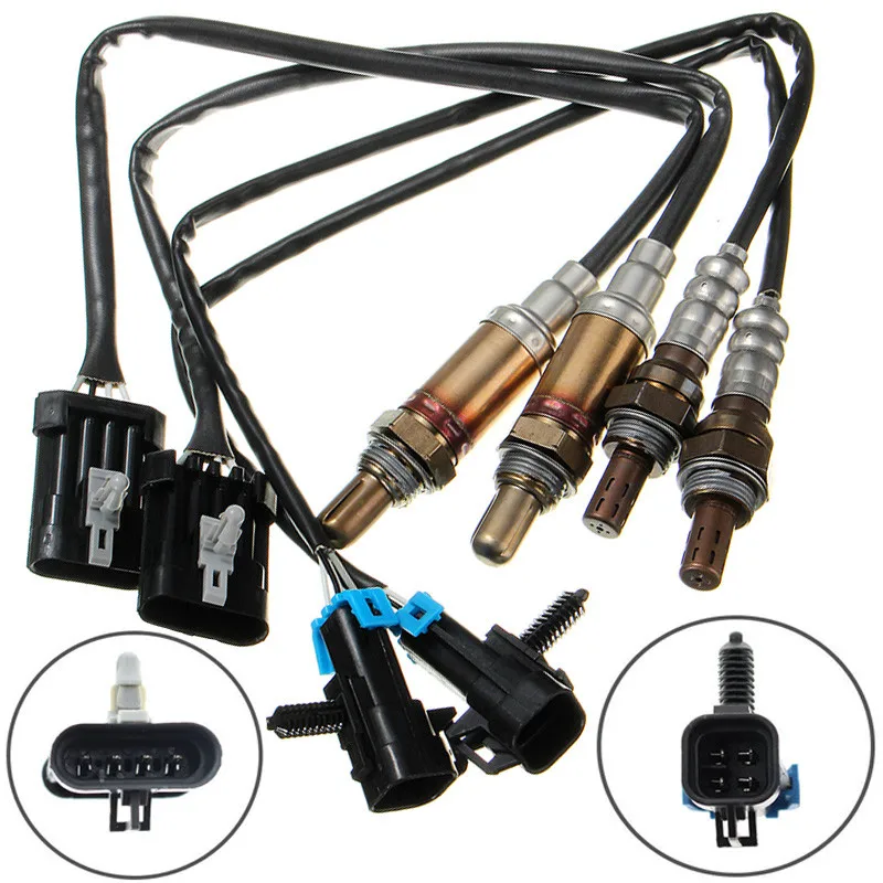 

4PCS Oxygen Sensor 4 Front And Rear Oxygen Sensor 1 2 For Buick Excelle for Chevrolet HRV
