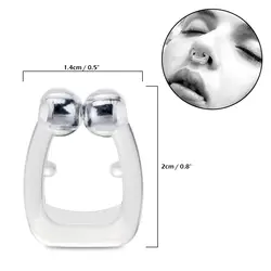 Новый 5 шт. против храпа дышать легкий сон зажим для носа Храп фиксаторы помощь Носовые расширительное устройство заторов помощь без