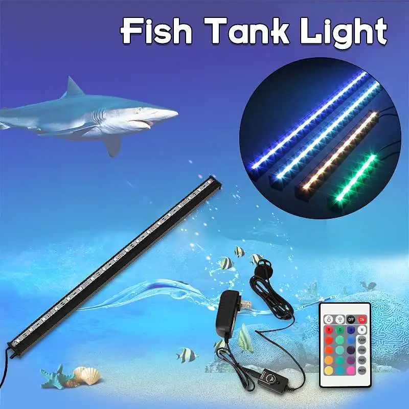 

Aquarium Fish Tank Waterproof 16 31 47 51 CM LED SMD Light Bar Submersible 16 Light Colors Higher Luminosity Environmental