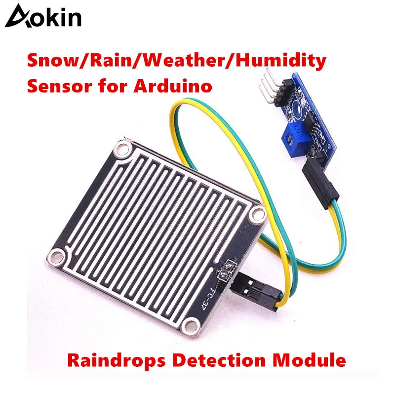 Датчик влажности для дождевой погоды Arduino датчик температуры дождя Модуль