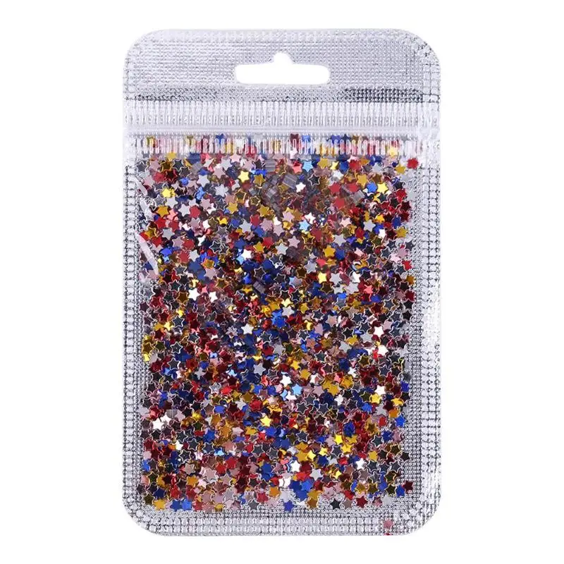 

2000pcs Mini Glitter Stars Sequins DIY Nail Art Rhinestones Decorations