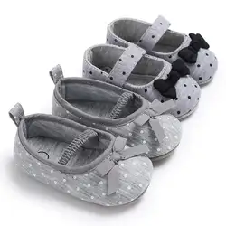 Малыш обувь женский ребенка Демисезонный пункт детская обувь с открытым носком обувь галоши с милым бантом