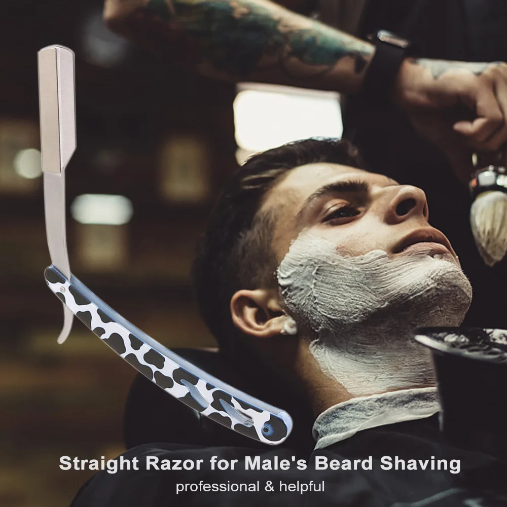 

Straight Razor Shaving Razor Knife for Beard Grooming Straight Folding Razors Shaving Tool Stainless Steel