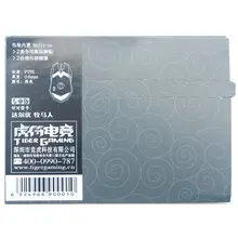 Новая тефлоновая черная мышь/Нижняя пластина для мыши/коньки для тигровый геймерский LBOTS Dare-u Wrangle mouse