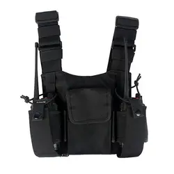 Baofeng – harnais de Radio, pochette avant, étui de gilet, sac de transport pour talkie walkie Motorola ICOM TYT UV 5R UV 82 BF 888S 