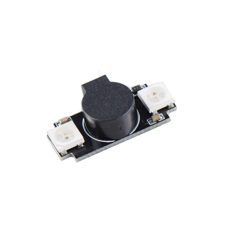 

Hot 5V 100DB Loud Alarm Buzzer W/ WS2812 Colorful LED Buzzer for RC Quadcopter FPV Mini Drone NAZE32 F3 F4 F7 Flight Controller