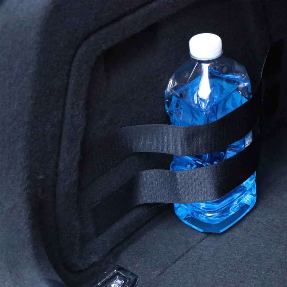 

Car Trunk Fixing Belt Extinguisher Fixing Strap Organizer Band Magic Tape Set Design Sticky Vehicle Accessories