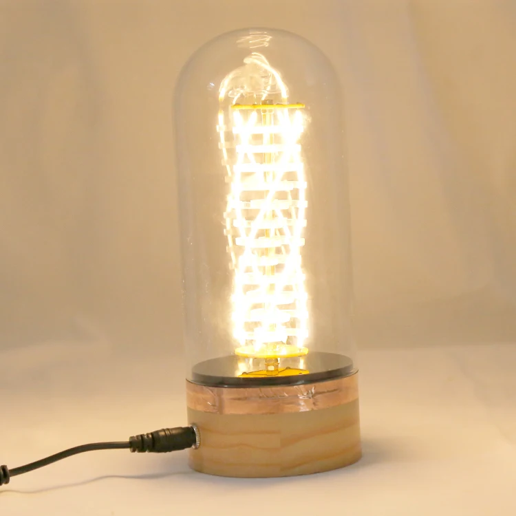 Спиральный светильник, лампа, научный эксперимент, образовательная научная игрушка, креативный подарок