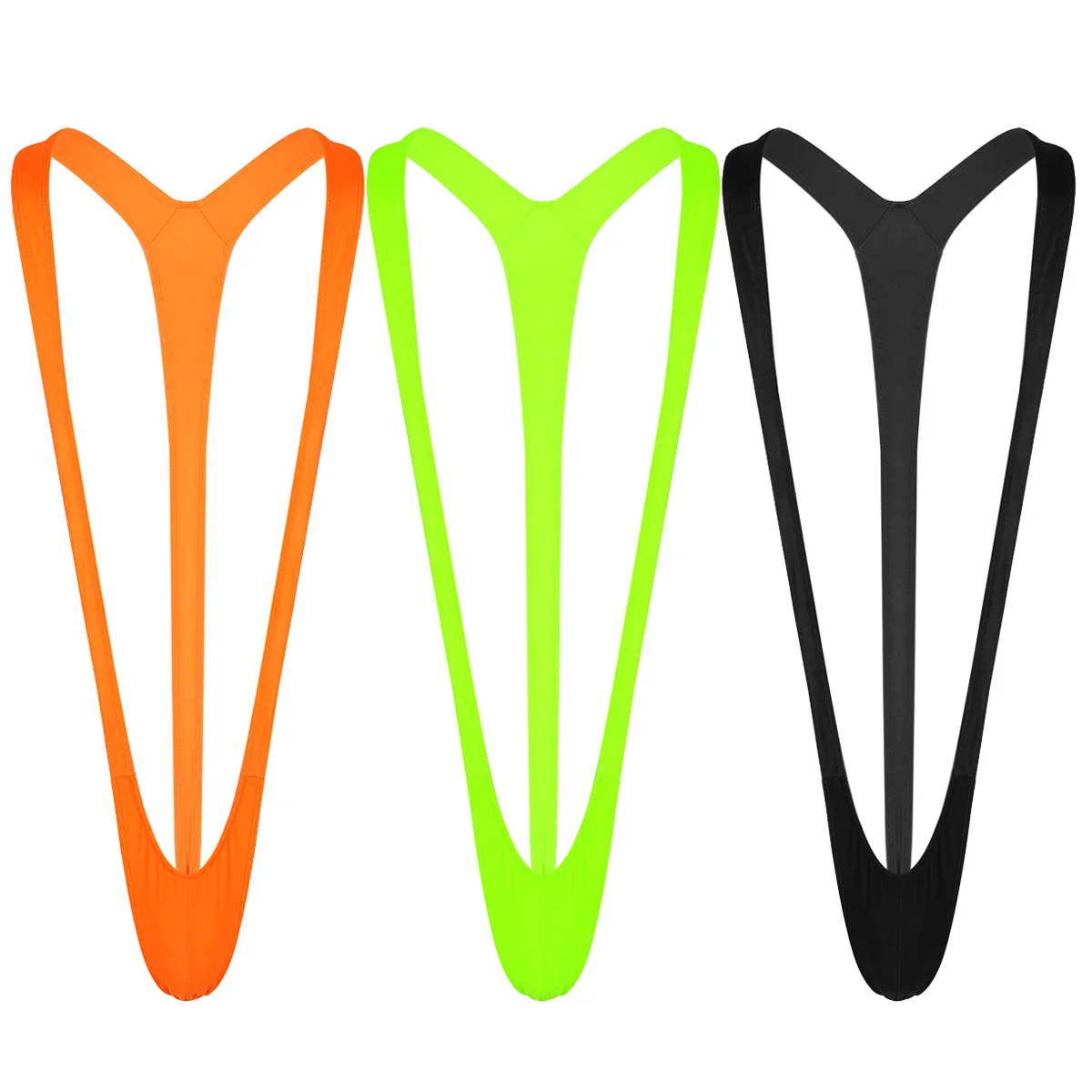 

Mens Swim Mankini Bikini Swimsuit Lingerie Open Butt One Piece Swimwear Male Underwear Leotard Bodysuit Monokini Thong Swimming