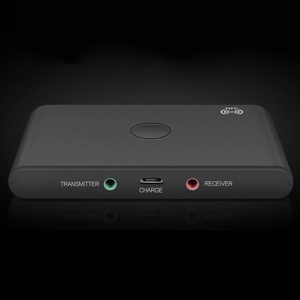 

TX6 Transmitter Portable Stereo Wireless 2 In 1 Adapter Audio For TV Headphones Bluetooth Receiver Music