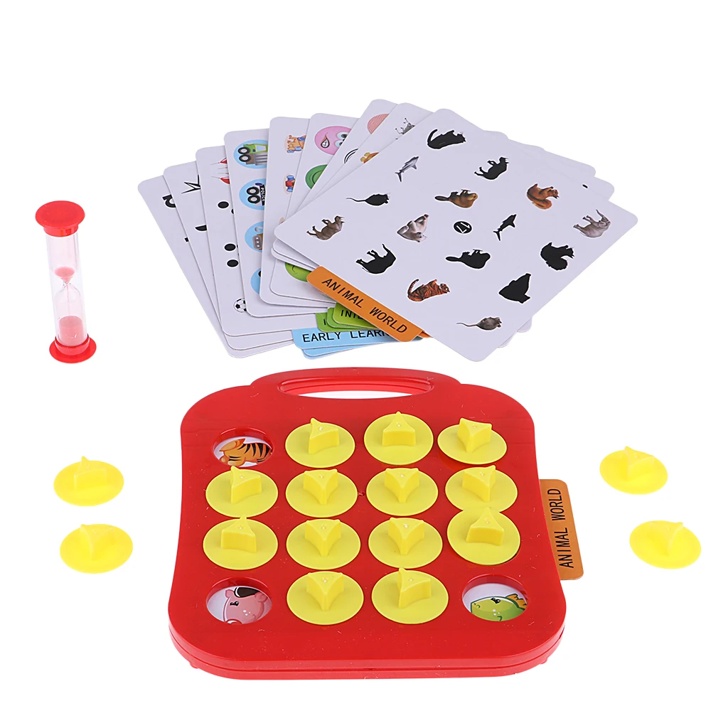 

Bingo Game for Kids Children Memory Training Matching Pair Game Early Education Interactive Toy Board Game with Bingo Cards