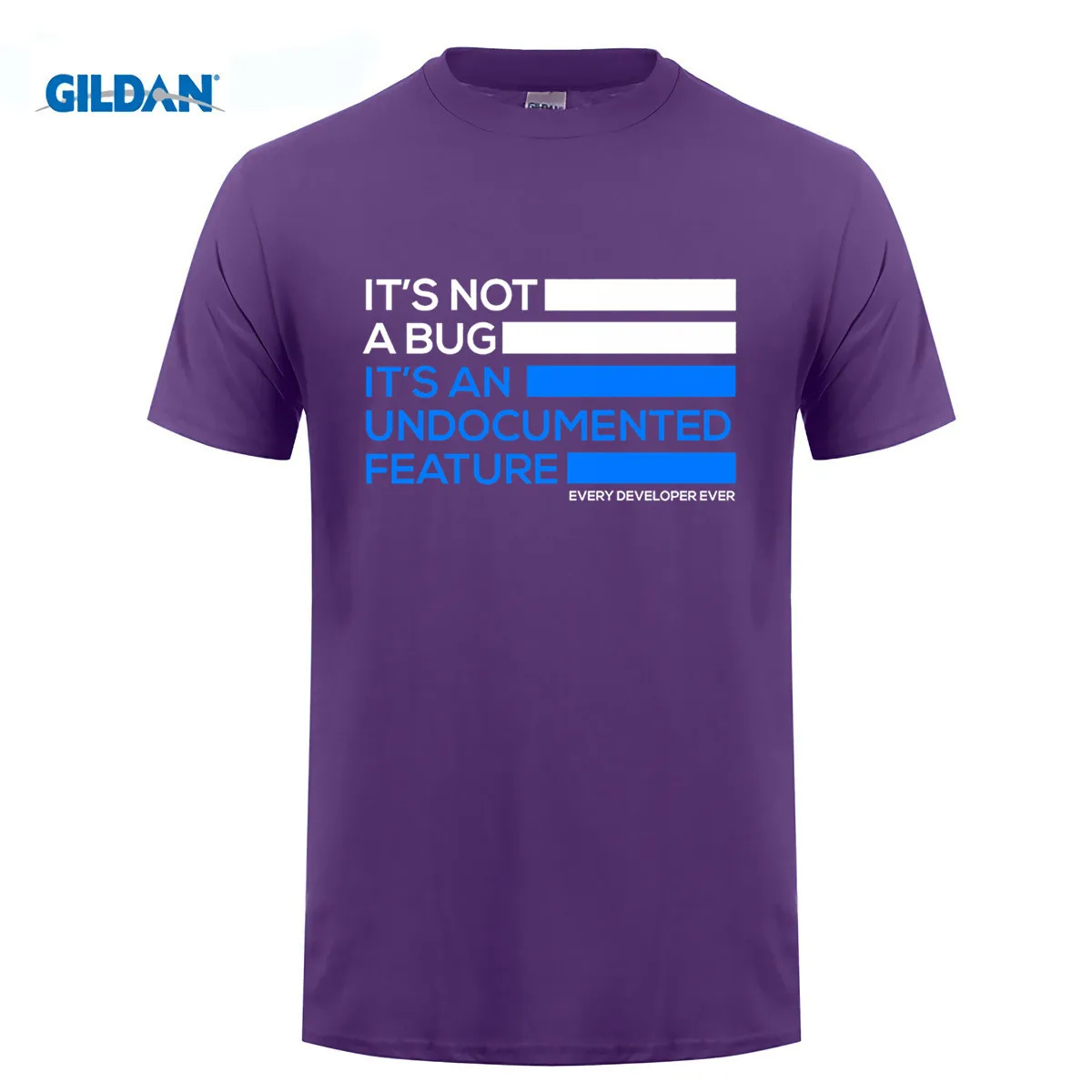 

GILDAN Its Not a Bug Funny IT Developer Programmer Geek T-Shirt