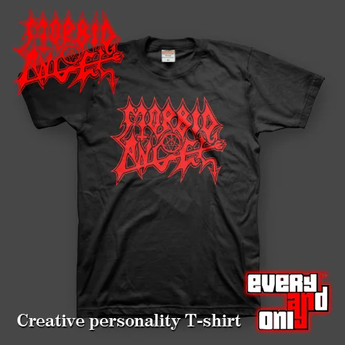 Morbid Angel в стиле Блэк-металл хлопковая футболка одежда | Мужская