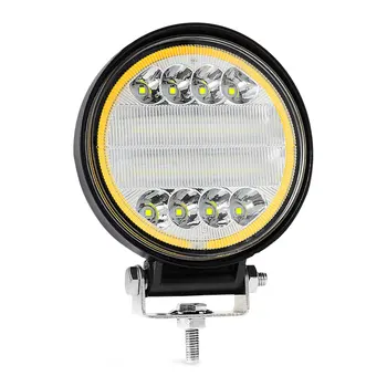 

2PCS LED Work Lights Off-road 27W LED Work Light Spot Round For Truck Car SUV Fog Driving Lamps Inspection Headlights