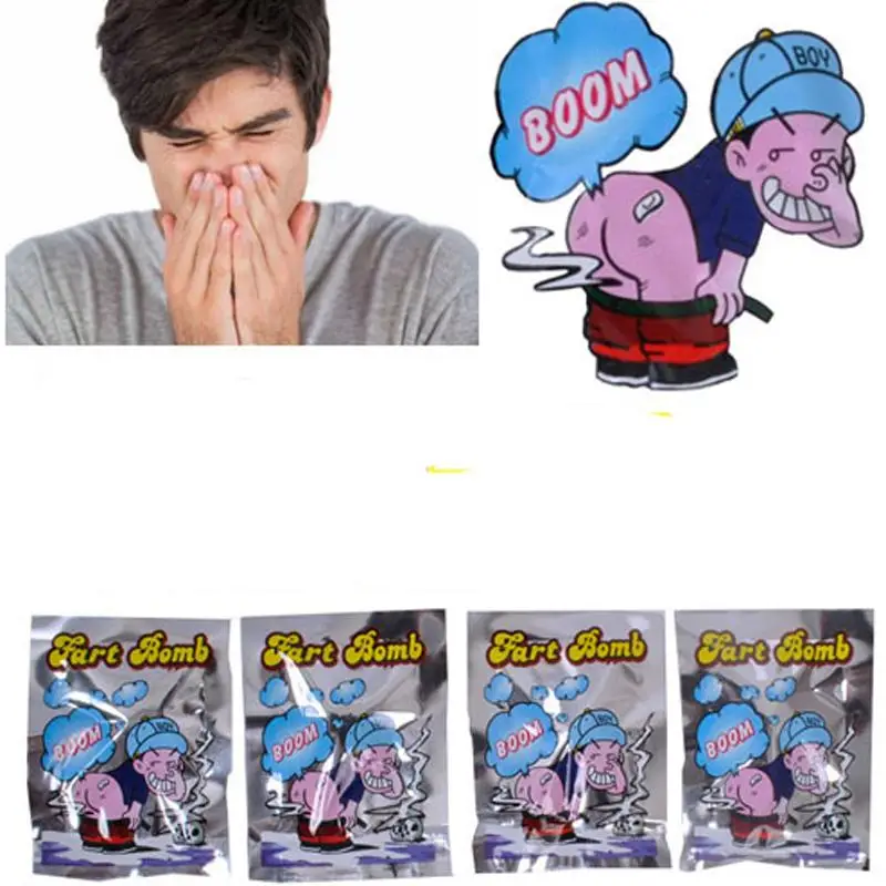 

30Pcs Set Kids Fun Fart Bomb Bags Smelly Funny Gags Practical Jokes Fool Tricky Fool's Day For Children Party Toys Wholesale